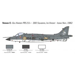 Avion Sea Harrier FRS.1 1/72 Italeri Italeri I1236 - 6