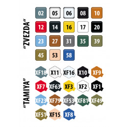 Avion Yak-9D 1/48 Zvezda Zvezda Z4815 - 6