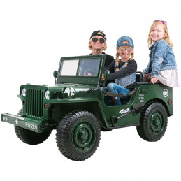 Car Military Jeep 3 seats 12V 4WD 2.4Ghz Siva Siva SV-50991 - 5