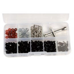 Screw box + car accessories 270 pieces - T2M T2M T422556 - 1