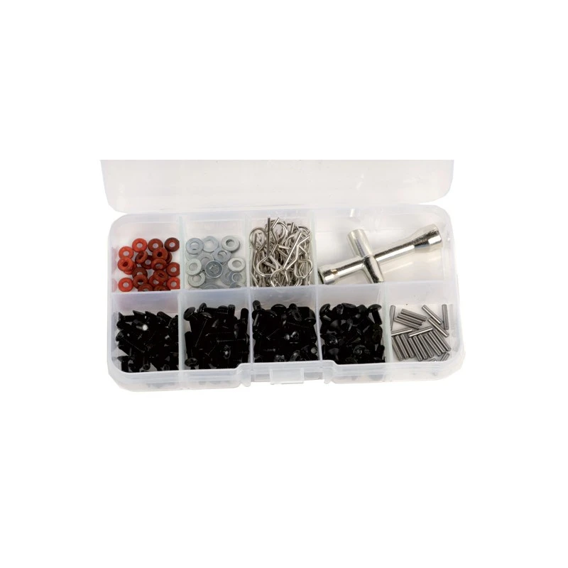 Screw box + car accessories 270 pieces - T2M T2M T422556 - 1