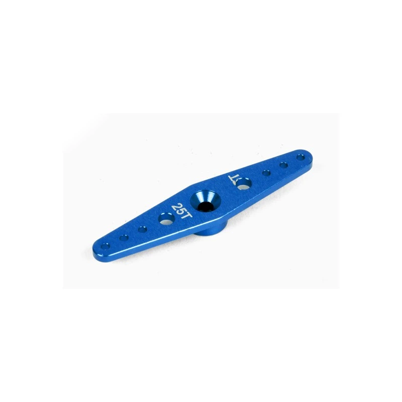 Dual servo rudder alu 25T blue T2M T2M T422564B - 1