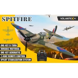 Spitfire 400mm aircraft with RTF Volantex flight stabilizer Volantex V761-12 - 4