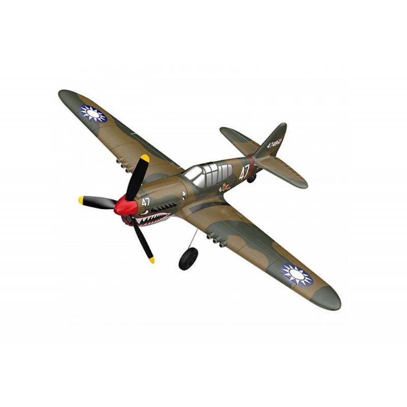 P40 Warhawk 400mm aircraft with RTF Volantex flight stabilizer Volantex V761-13 - 1