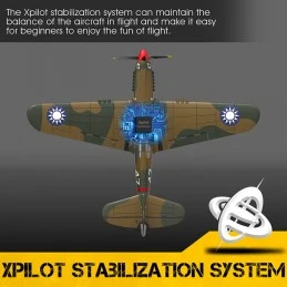 P40 Warhawk 400mm aircraft with RTF Volantex flight stabilizer Volantex V761-13 - 5