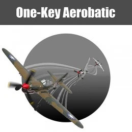 P40 Warhawk 400mm aircraft with RTF Volantex flight stabilizer Volantex V761-13 - 10