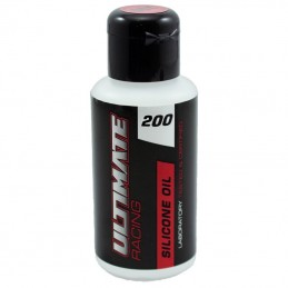 Huile silicone d'amortisseur 200 CST Ultimate 75ml Ultimate Racing UR0720 - 1