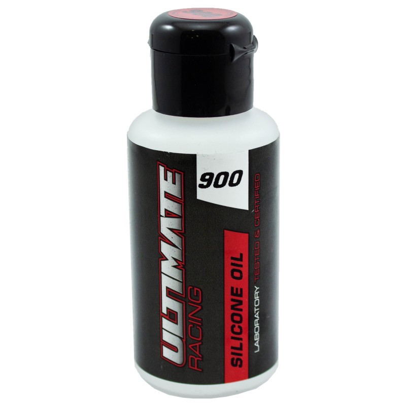 Huile silicone d'amortisseur 900 CST Ultimate 75ml Ultimate Racing UR0790 - 1