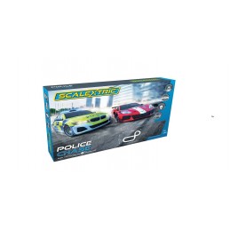 Circuit slot Police Pursuit - Police vs Corvette 1/32 Scalextric Scalextric C1433 - 1