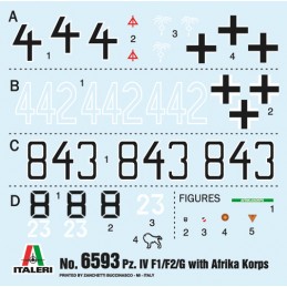Char Panzer IV F1/F2/G Afrika Korps 1/35 Italeri Italeri I6593 - 4
