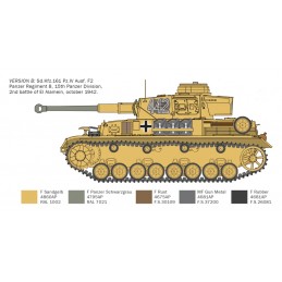 Char Panzer IV F1/F2/G Afrika Korps 1/35 Italeri Italeri I6593 - 6