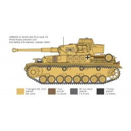 Panzer IV F1/F2/G Afrika Korps 1/35 Italeri tank Italeri I6593 - 7