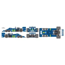 Tyrrell P34 GP Japon 1976 1/20 Tamiya Tamiya 20058 - 10