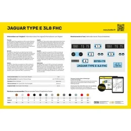 Jaguar E-Type 3L8 FHC 1/24 Heller Heller HEL-80709 - 3