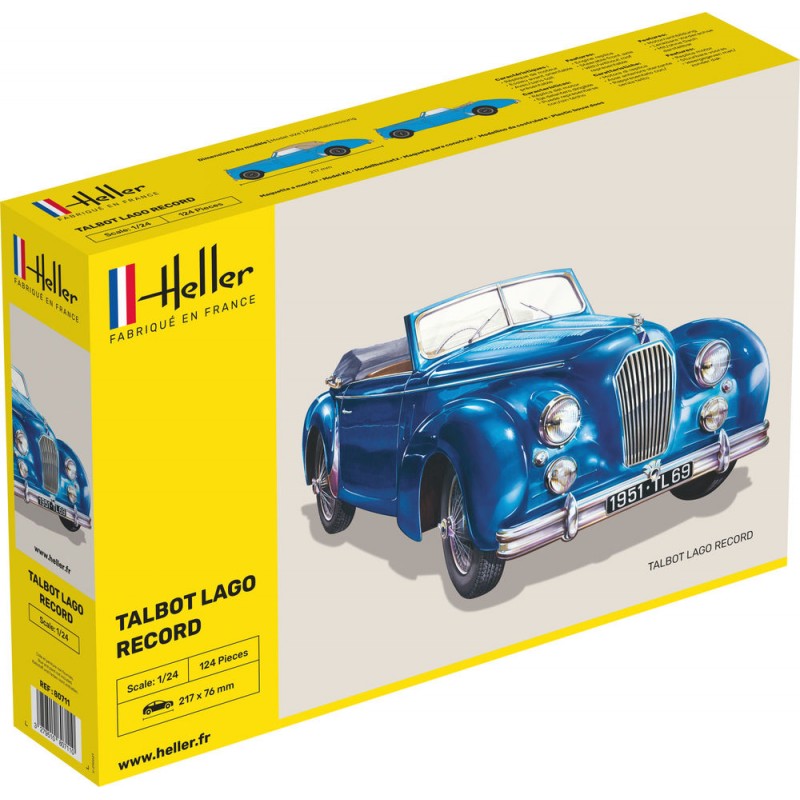 Talbot Lago Record 1/24 Heller Heller HEL-80711 - 1