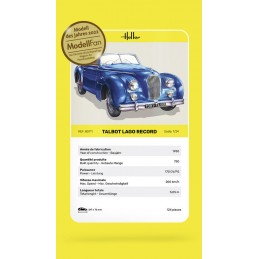 Talbot Lago Record 1/24 Heller Heller HEL-80711 - 5
