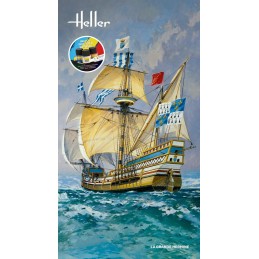 Bateau La Grande Hermine 1/150 Heller + colle et peintures Heller HEL-56841 - 2