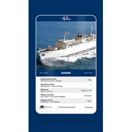 Bateau Avenir 1/200 Heller Heller 80625 - 5