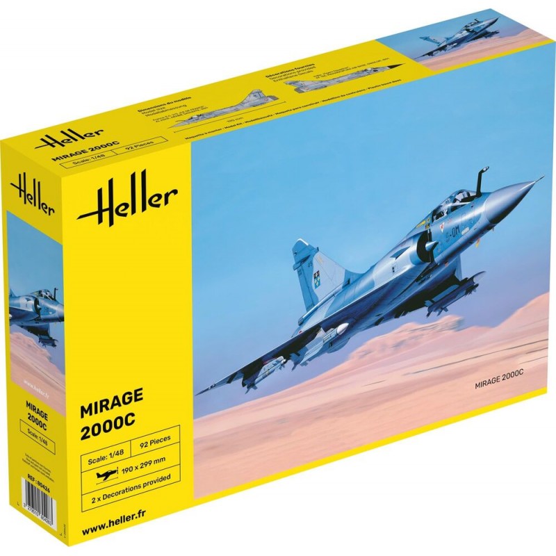 Mirage 2000 C 1/48 Heller Heller HEL-80426 - 1