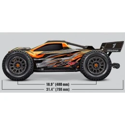 XRT Race Truck 8S Brushless TQi - TSM 1/5 Traxxas Traxxas TRX-78086-4 - 18