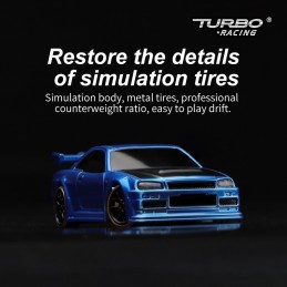 Micro Drift 1/76 RTR Turbo Racing Turbo Racing TB-C64 - 11