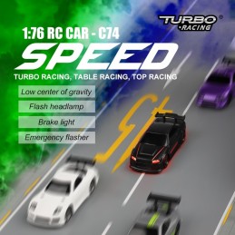 Micro Sport Black 1/76 RTR Turbo Racing Turbo Racing TB-C74-BK - 3