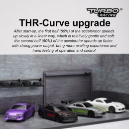 Micro Sport Noir 1/76 RTR Turbo Racing Turbo Racing TB-C74-BK - 6