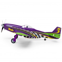 UMX P-51D Voodoo Safe/AS3X BNF Basic E-Flite Parkzone EFLU4350 - 4