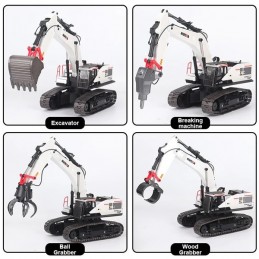 Metal RC excavator 22ch 1/14 - HuiNa CY1594 HuiNa Toys CY1594 - 11