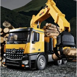 Camion benne avec grue TIMBER GRAB RC 1/14 2.4Ghz - HuiNa HuiNa Toys CY1575 - 4