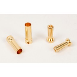 PK Male / Female 5mm connectors (x2 pairs) T2M T2916 - 1