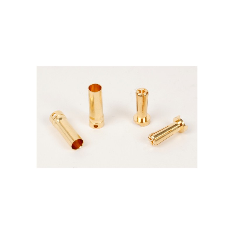 PK Male / Female 5mm connectors (x2 pairs) T2M T2916 - 1