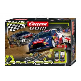 Circuit Super Rally slot 1/43 Carrera GO!!! Carrera 20062495 - 1