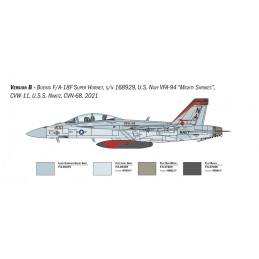Avion F/A-18F Super Hornet U.S. Navy Spec.Colors 1/48 Italeri Italeri I2823 - 5