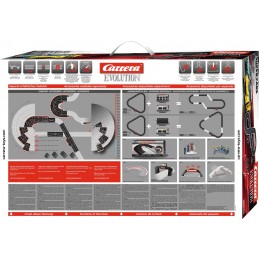 Circuit Super Cars slot 1/32 Carrera Evolution Carrera 20025240 - 2