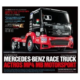 Truck Mercedes Tankpool24 MP4 TT-01E Kit Tamiya Tamiya 58683 - 2