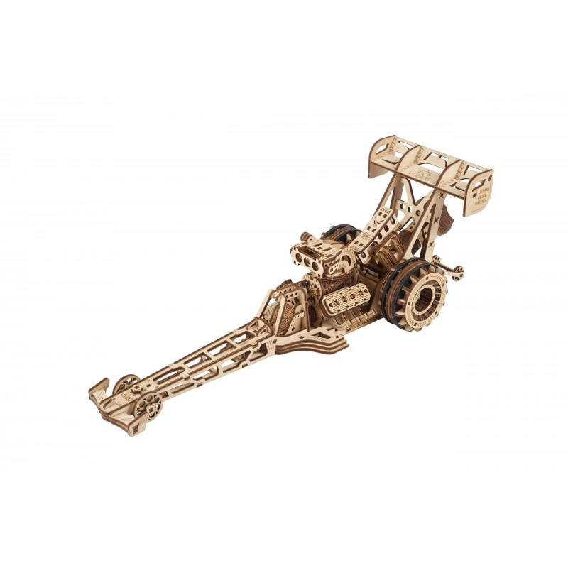 Dragster Top Fuel Puzzle 3D wood UGEARS UGEARS UG-70174 - 1 Dragster Top Fuel Puzzle 3D wood UGEARS UGEARS UG-70174 - 1