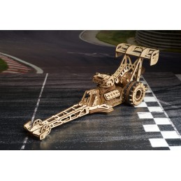 Dragster Top Fuel Puzzle 3D bois UGEARS UGEARS UG-70174 - 3