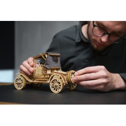 Car retro Ford Model T Puzzle 3D wood UGEARS UGEARS UG-70175 - 4