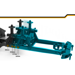 Crawler CRX2 kit Toyota Land Cruiser LC70 1/10 Hobbytech Hobbytech 8.CRX2-LC70 - 10