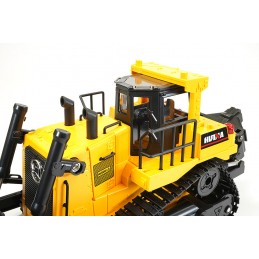 Bulldozer RC 1/16 2.4Ghz - HuiNa HuiNa Toys CY1554 - 9