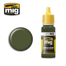 Peinture acrylique RAL 6003 VERT OLIVE OPT.2 17ml Mig
