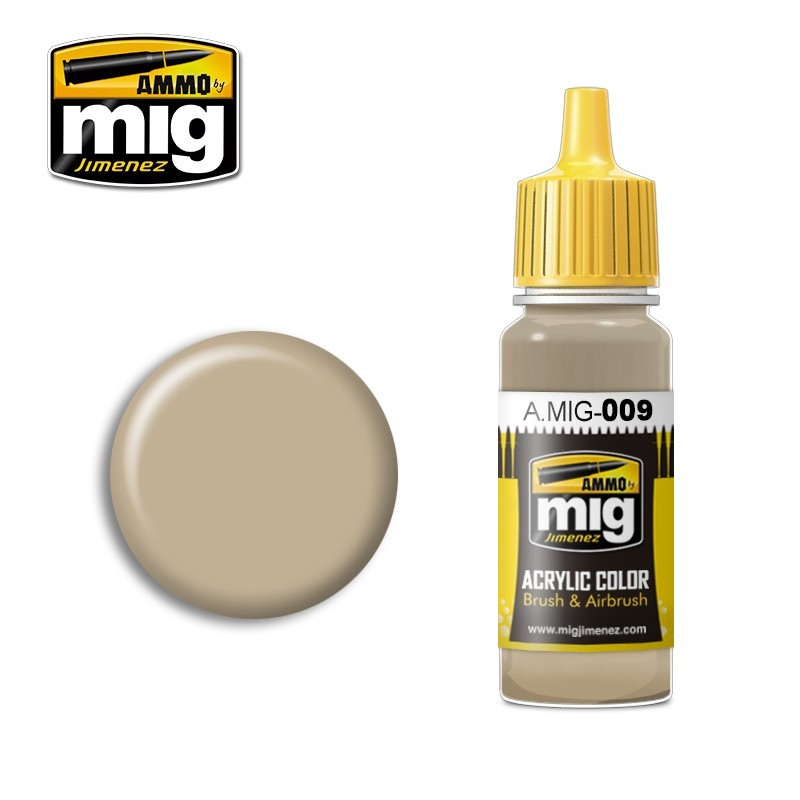 Peinture acrylique RAL 7027 GRIS SABLE 17ml Mig