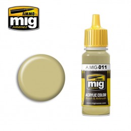 Peinture acrylique RAL 7028 JAUNE FONCÉ DE '44 DG I 17ml Mig