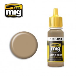 Peinture acrylique RAL 8000 BRUN JAUNE 17ml Mig