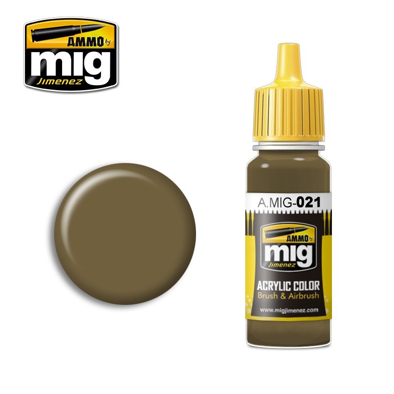 Peinture acrylique BRONZE RUSSE 7K 17ml Mig