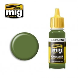 Peinture acrylique VERT PROTECTEUR 17ml Mig