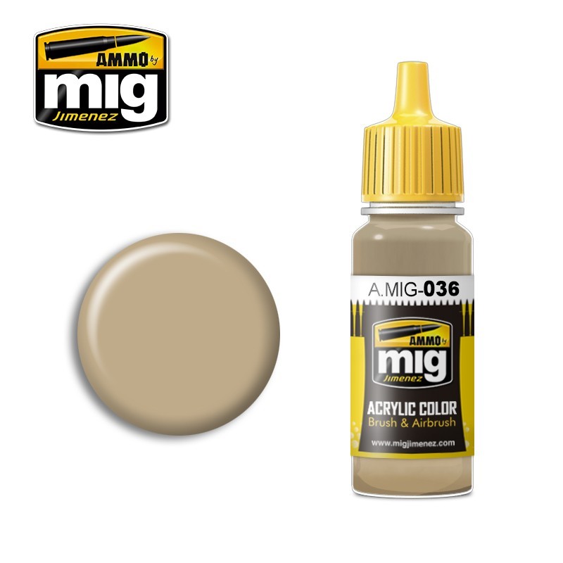 Peinture acrylique VIEUX BOIS 17ml Mig