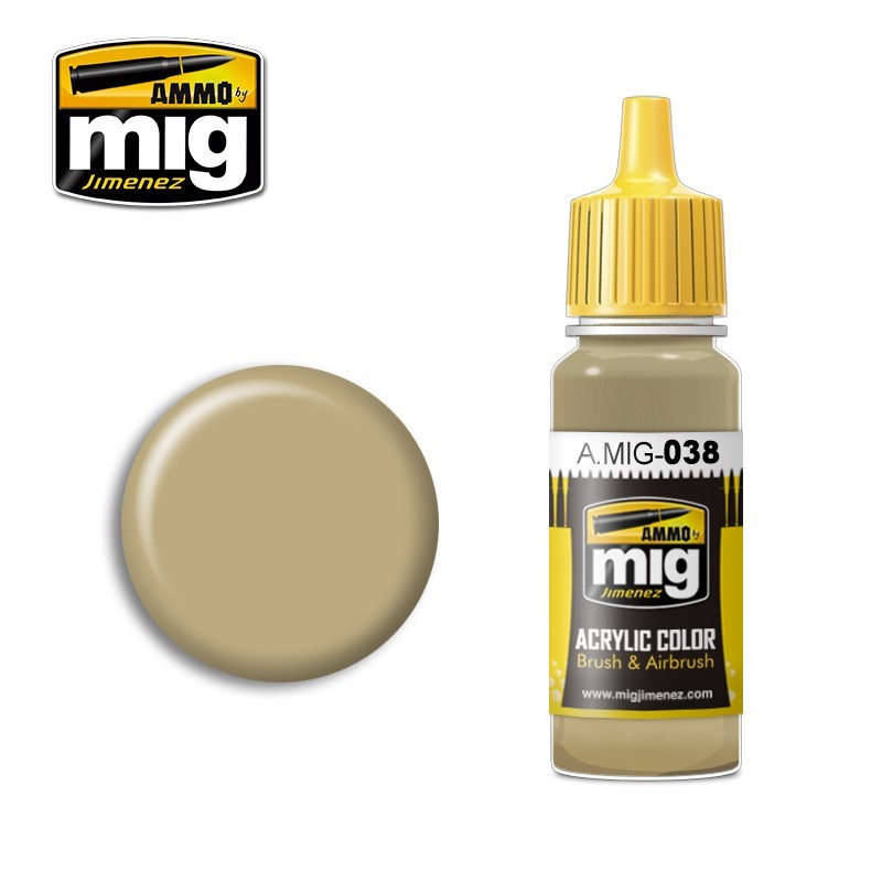 Peinture acrylique BOIS CLAIR 17ml Mig