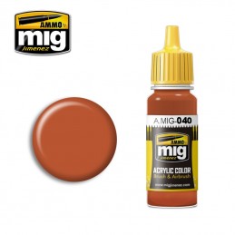 Peinture acrylique ROUILLE MOYENNE 17ml Mig
